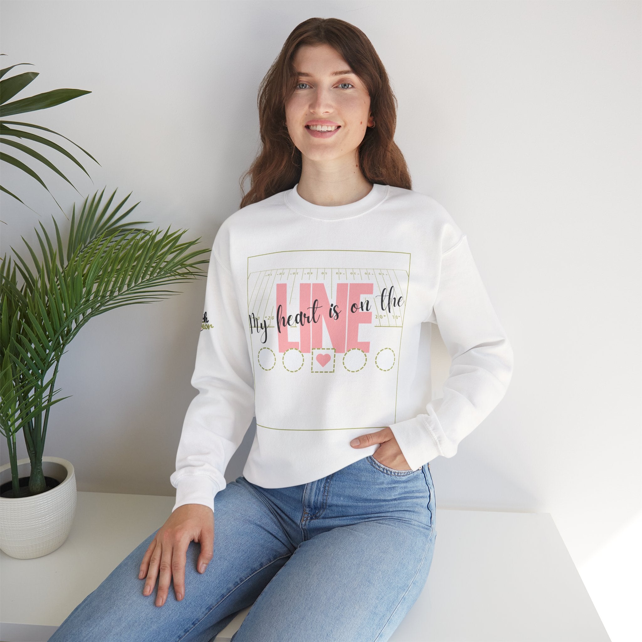 ON THE LINE - CREWNECK*